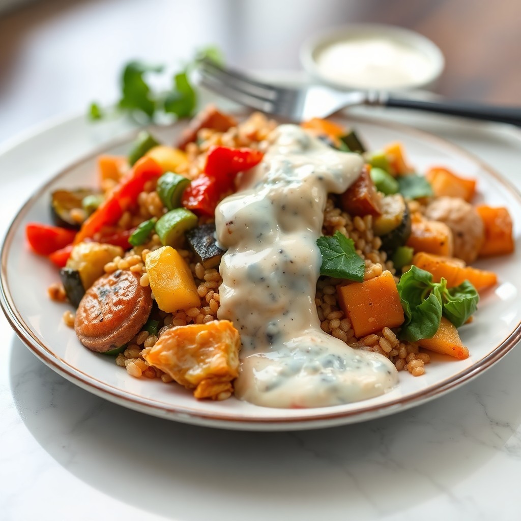 Autumn Harvest Vegetable Stir-Fry