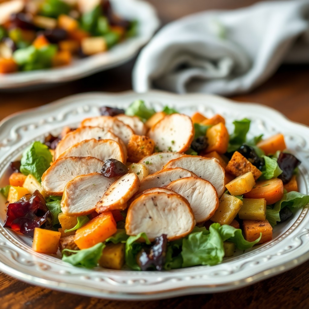 Protein-Packed Autumn Harvest Salad